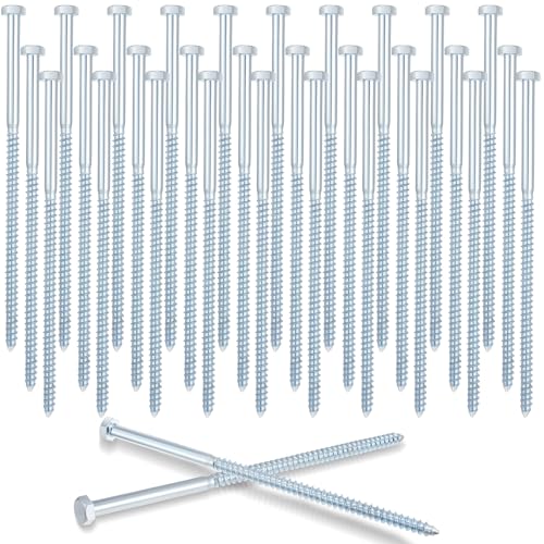 Śruby |   3 Paki Lag Bolt Śruby 1/2″ X 12″ Galwanizowane Śruby Łebowe do Drewna