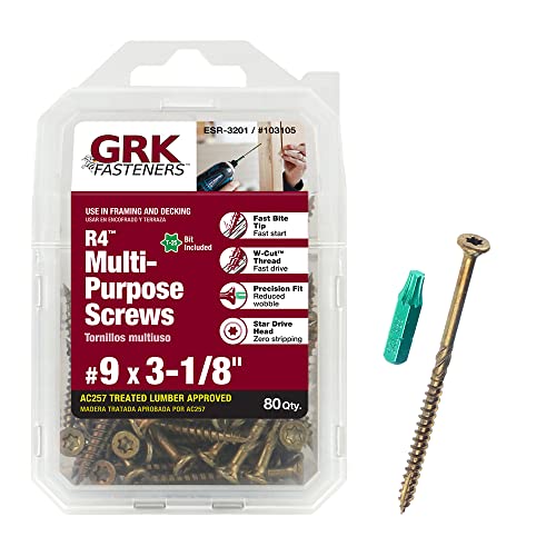 Śruby |   Śruby Grk Fasteners 1315 R4#9 X 3-1/8″ 8 sztuk