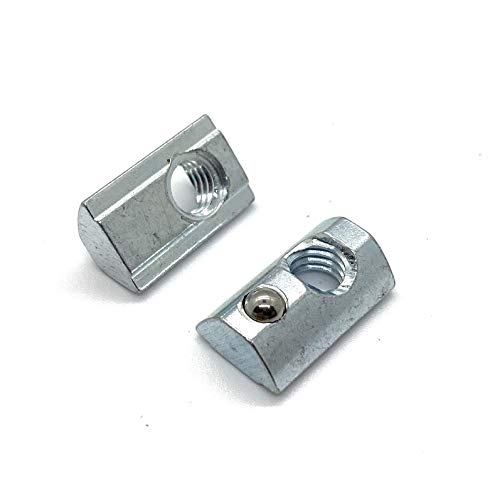 T-nuty |   5/16-18 T-nut z kulkowym sprężyną Roll-In 96 sztuk, profil aluminiowy serii 15 i 4. Kompatybilny z 8/2 134.