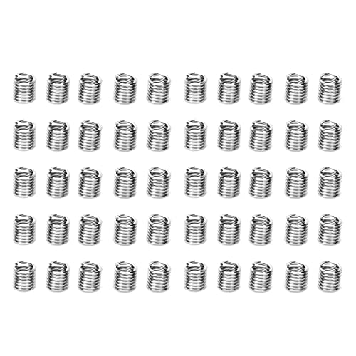 Wkręty gwintowane |   5 sztuk standardowych wkładek gwintowych 5/16″ 18X1,5D do naprawy gwintów, wkładki gwintowe, tuleje naprawcze, osłony śrubowe, stalowa obudowa, spiralne wkładki Helicoil do naprawy samochodowej
